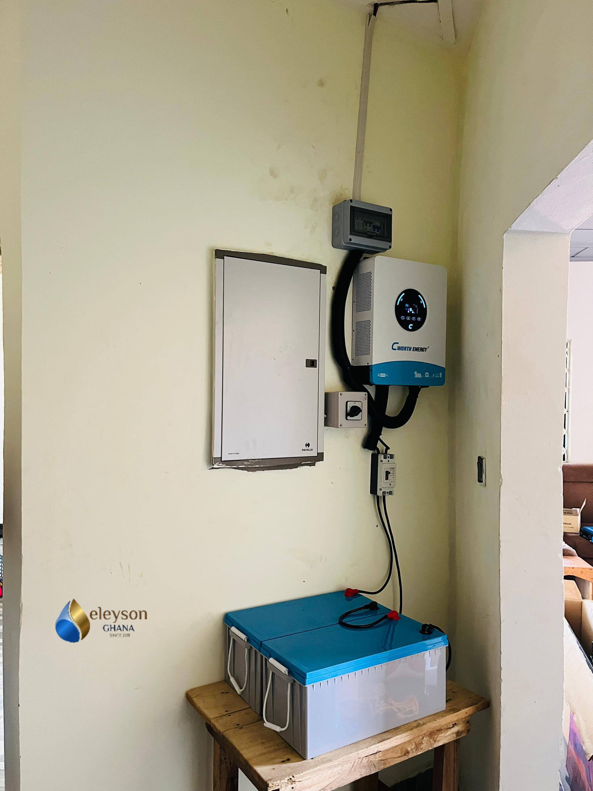 Solar Residential Installation at Kpong