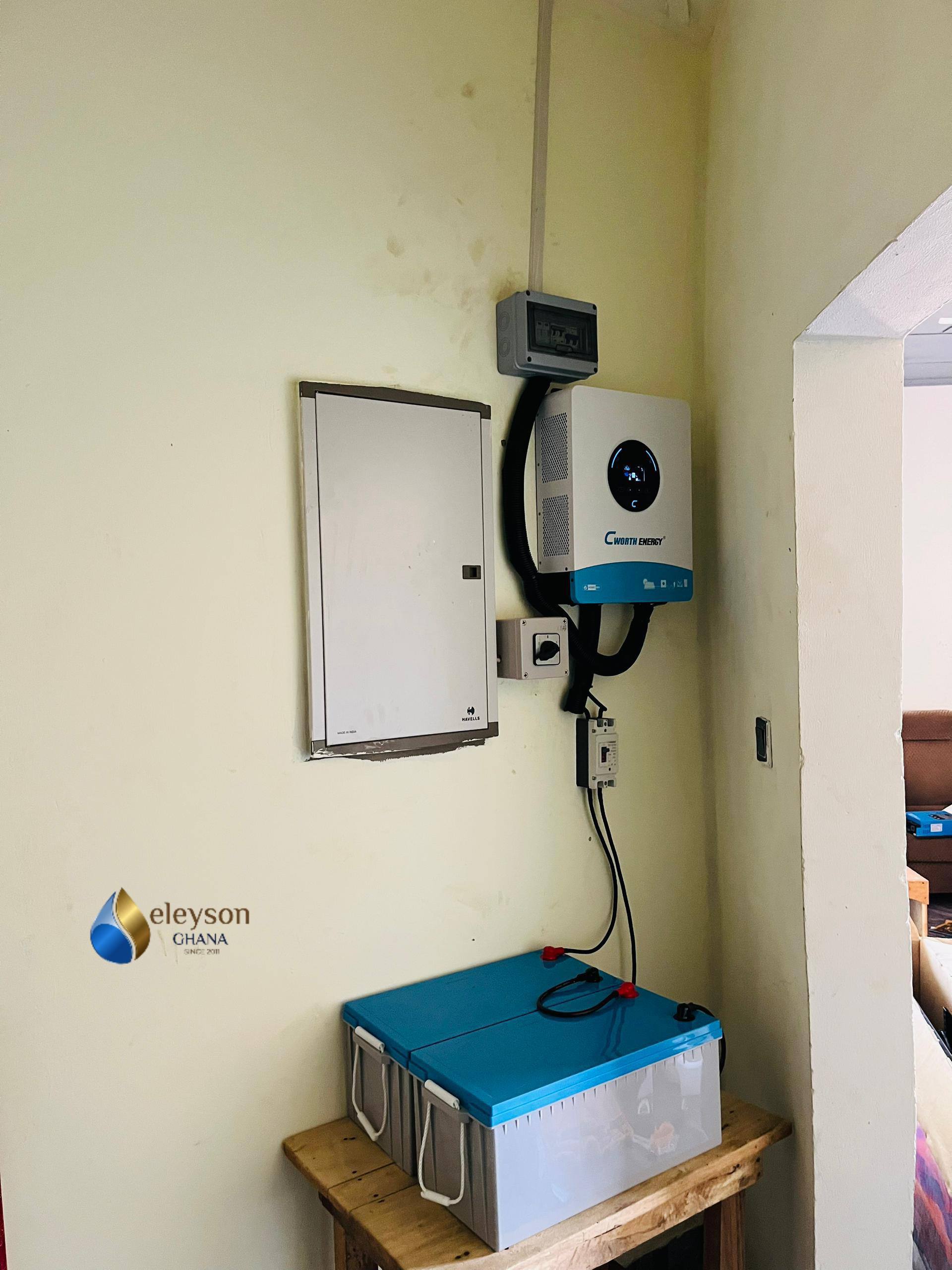 Solar Residential Installation at Kpong - Image 1