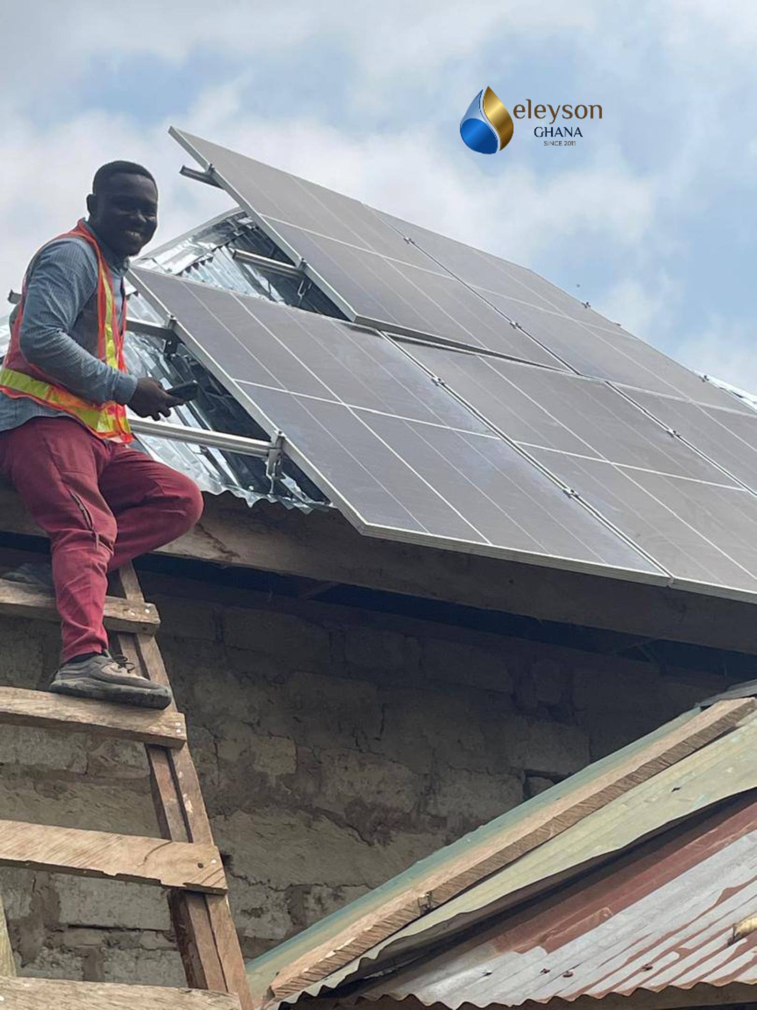 Solar Residential Installation at Sunyani - Image 6